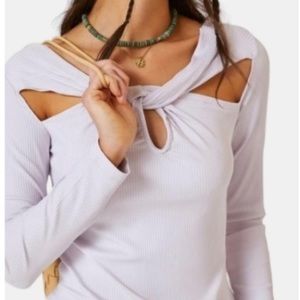 New Anthropologie Twist Front Top, Size M